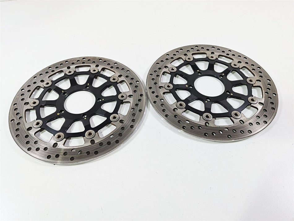 2008 Ducati Hypermotard 1100 S Front Brake Rotor Disc Set 4.35mm 49240921A-Mototech271
