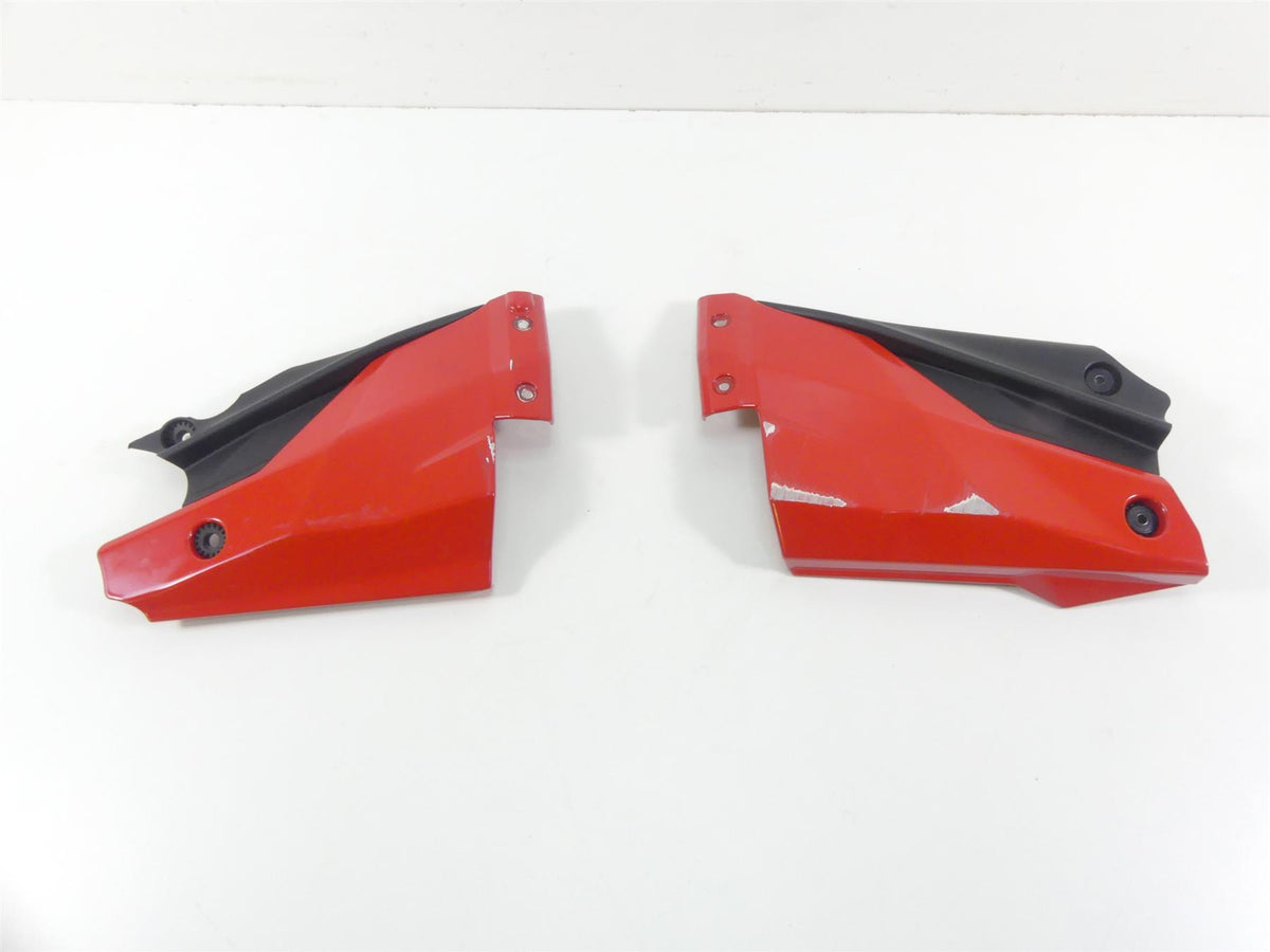2010 Ducati Streetfighter 1098 S Lower Radiator Belly Fairing Set 48032811A {{ shop.shopifyCountryName }} - Mototech271