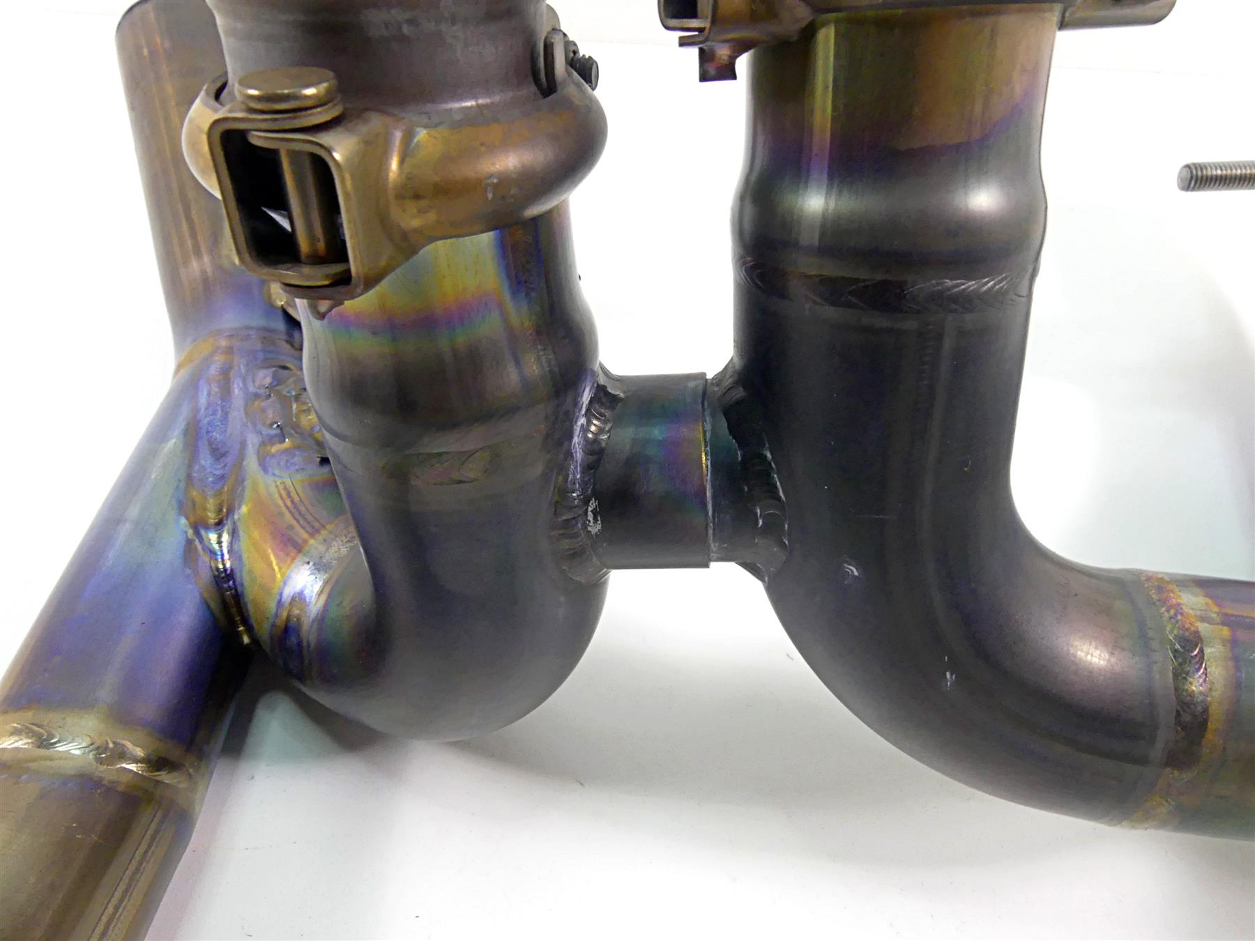 2012 Yamaha VMX17 VMAX 1700 Akrapovic Midpipe Titanium Collector C-Y17SO1T/1 {{ shop.shopifyCountryName }} - Mototech271