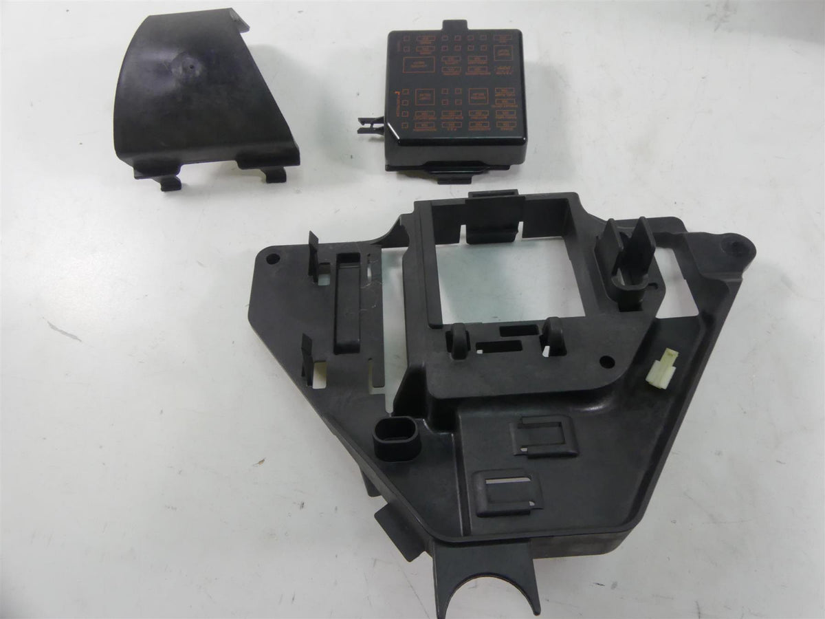 2010 Harley Touring FLHX Street Glide Battery Tray Electric Holder Set 66281-09 {{ shop.shopifyCountryName }} - Mototech271