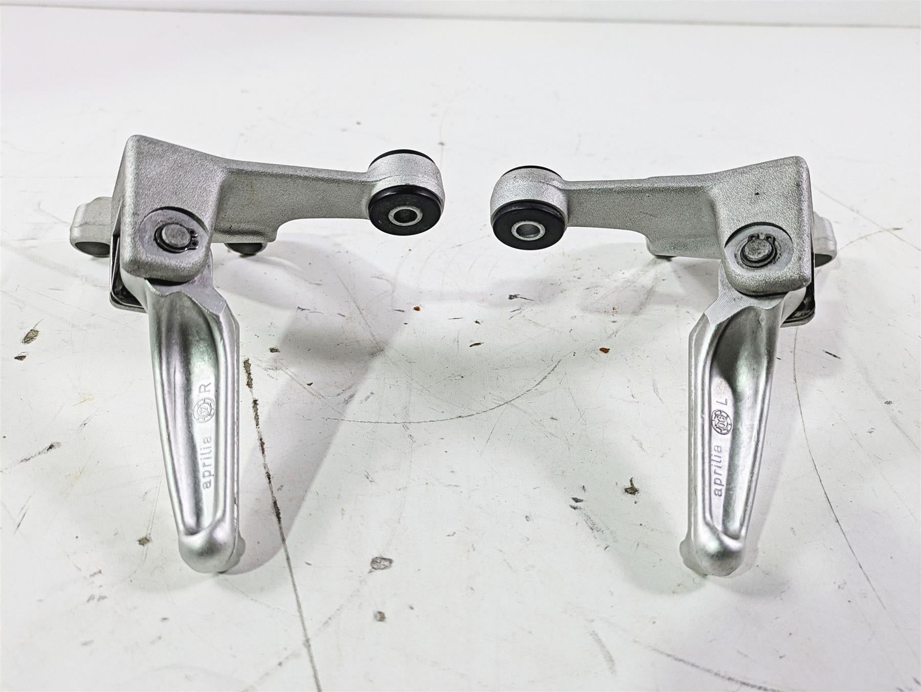 2008 Aprilia RSVR 1000 Factory Rear Passenger Foot Peg Set AP8154071 AP8154072 {{ shop.shopifyCountryName }} - Mototech271
