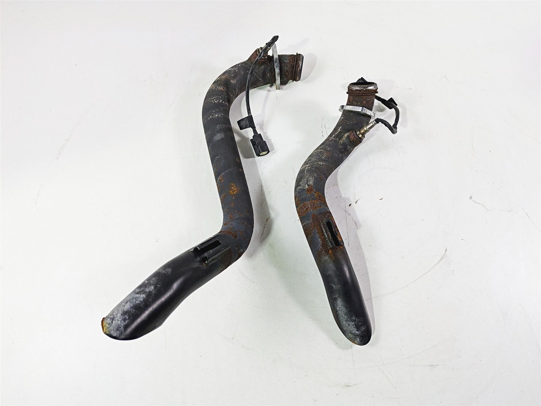 2021 Harley Softail FXST Standard Drag Pipe Exhaust System + o2 Sensors {{ shop.shopifyCountryName }} - Mototech271
