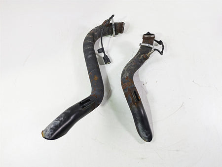 2021 Harley Softail FXST Standard Drag Pipe Exhaust System + o2 Sensors {{ shop.shopifyCountryName }} - Mototech271