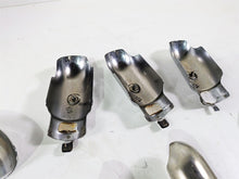 Load image into Gallery viewer, 2006 Triumph Rocket 3 Exhaust Chrome Heat Shield Cover Set T2208512 | Mototech271
