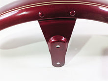 Load image into Gallery viewer, 2004 Harley Softail FXSTDI Deuce Front Fender Lava Red Sunglo &amp; Stripe 59876-00
