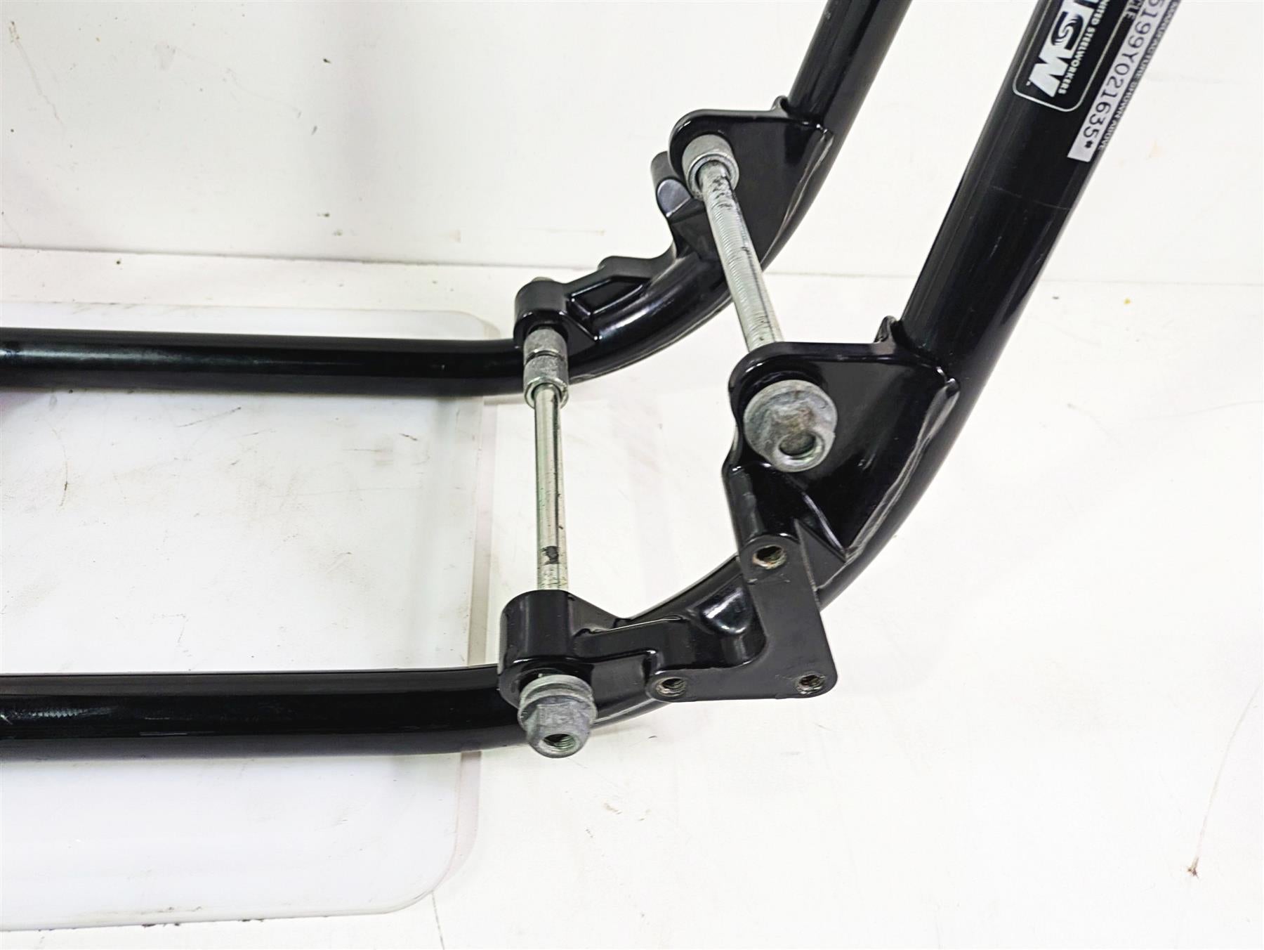 2009 Harley FXCWC Softail Rocker Straight Main Frame Chassis With Clean Texas Title 47167-08 {{ shop.shopifyCountryName }} - Mototech271