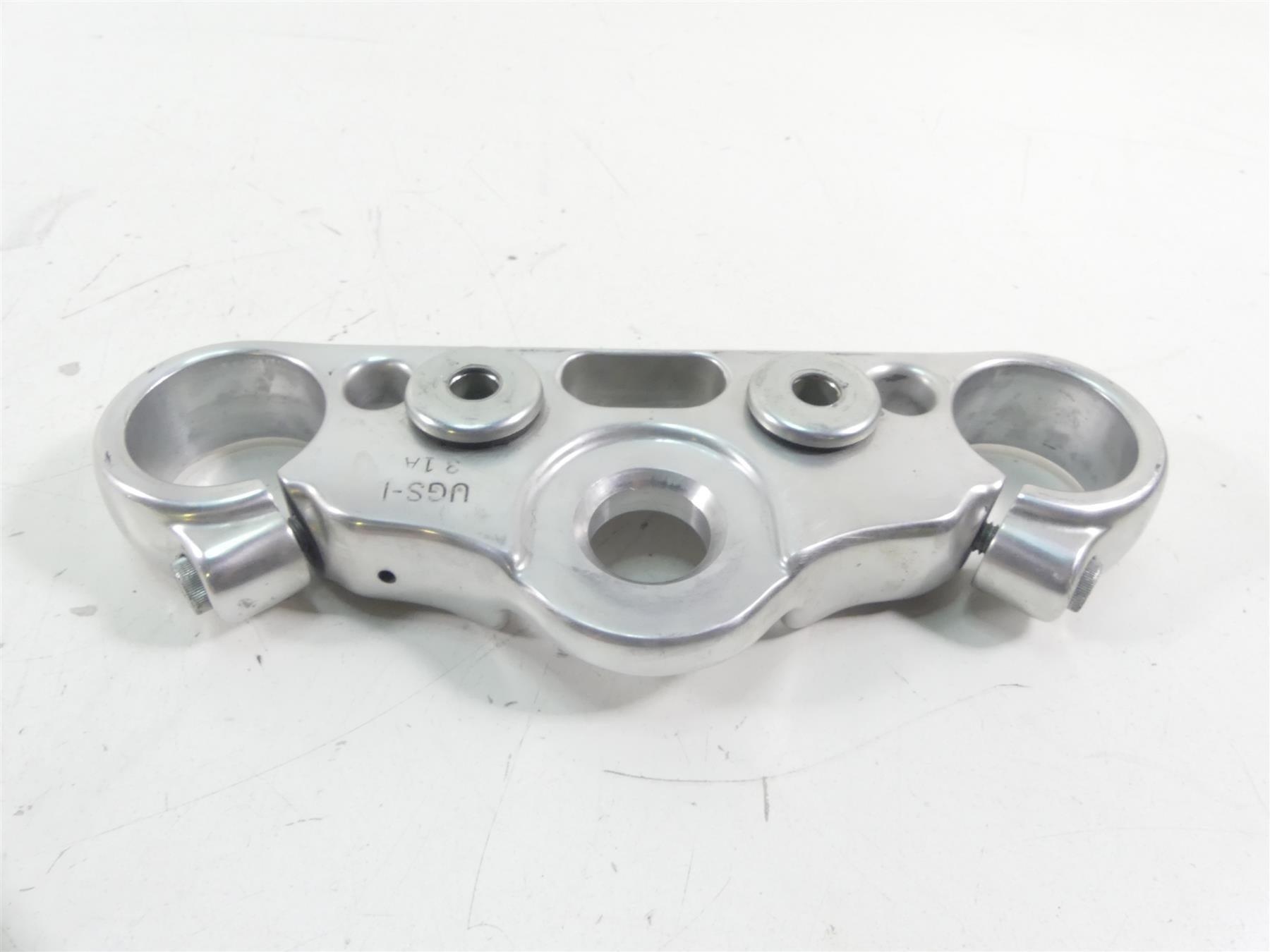2014 Harley FXDL Dyna Low Rider Upper Triple Tree Steering Clamp 49mm 46278-08 {{ shop.shopifyCountryName }} - Mototech271