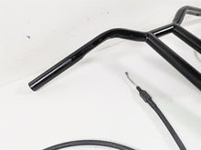 Load image into Gallery viewer, 2015 Harley FXDF Dyna Fat Bob Handlebar Handle Bar 14&quot; Tall &amp; Cables
