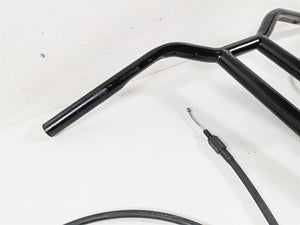 2015 Harley FXDF Dyna Fat Bob Handlebar Handle Bar 14" Tall & Cables