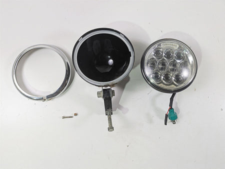 2010 Harley Dyna FXDB Street Bob Led Headlight Head Light & Mount 69356-06A {{ shop.shopifyCountryName }} - Mototech271