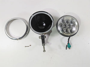 2010 Harley Dyna FXDB Street Bob Led Headlight Head Light & Mount 69356-06A