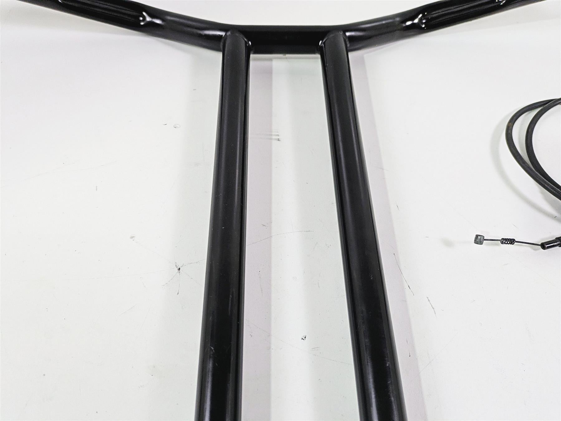 2015 Harley FXDF Dyna Fat Bob Handlebar Handle Bar 14" Tall & Cables {{ shop.shopifyCountryName }} - Mototech271