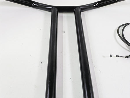 2015 Harley FXDF Dyna Fat Bob Handlebar Handle Bar 14" Tall & Cables {{ shop.shopifyCountryName }} - Mototech271