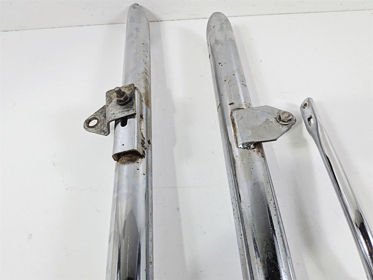 2003 Harley Sportster XL1200 Drag Pipes Slash Cut Exhaust System {{ shop.shopifyCountryName }} - Mototech271