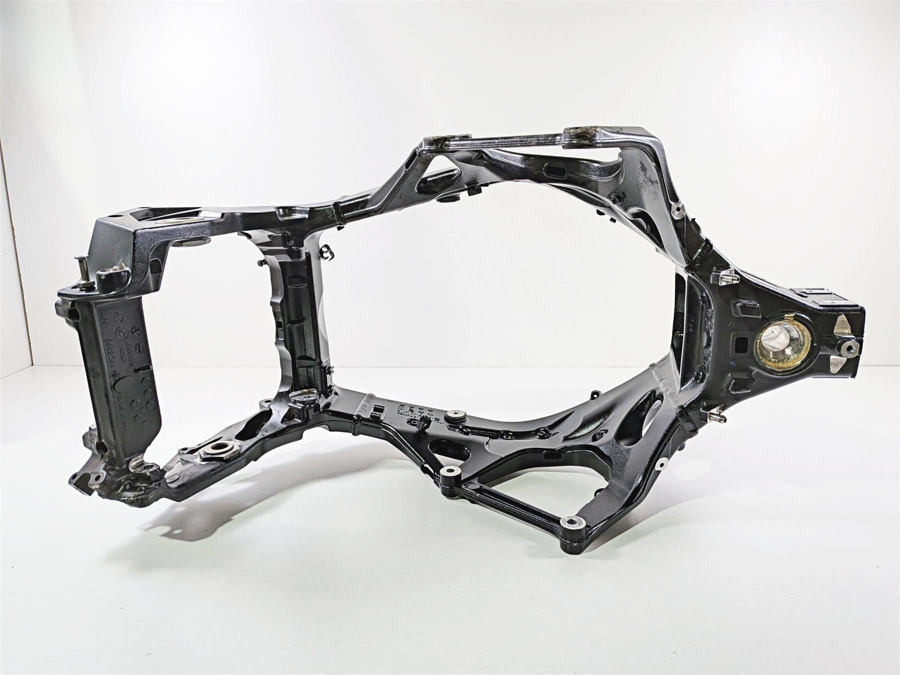 2017 BMW S1000RR K46 Straight Main Frame Chassis -Rash With Texas Salvage Title 46518548260 46518563841 {{ shop.shopifyCountryName }} - Mototech271