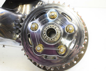 2008 Ducati 848 Rear Polished Swingarm Swing Arm & Axle 37020762C 819Z0011A {{ shop.shopifyCountryName }} - Mototech271
