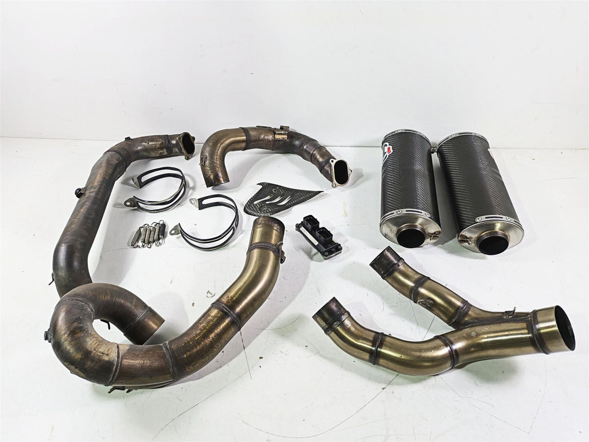 2008 Ducati SBK 1098 S Termignoni Full Exhaust Muffler Header Cdi Set 96117807B {{ shop.shopifyCountryName }} - Mototech271