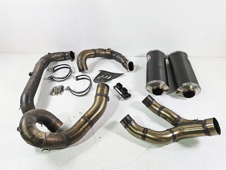 2008 Ducati SBK 1098 S Termignoni Full Exhaust Muffler Header Cdi Set 96117807B {{ shop.shopifyCountryName }} - Mototech271