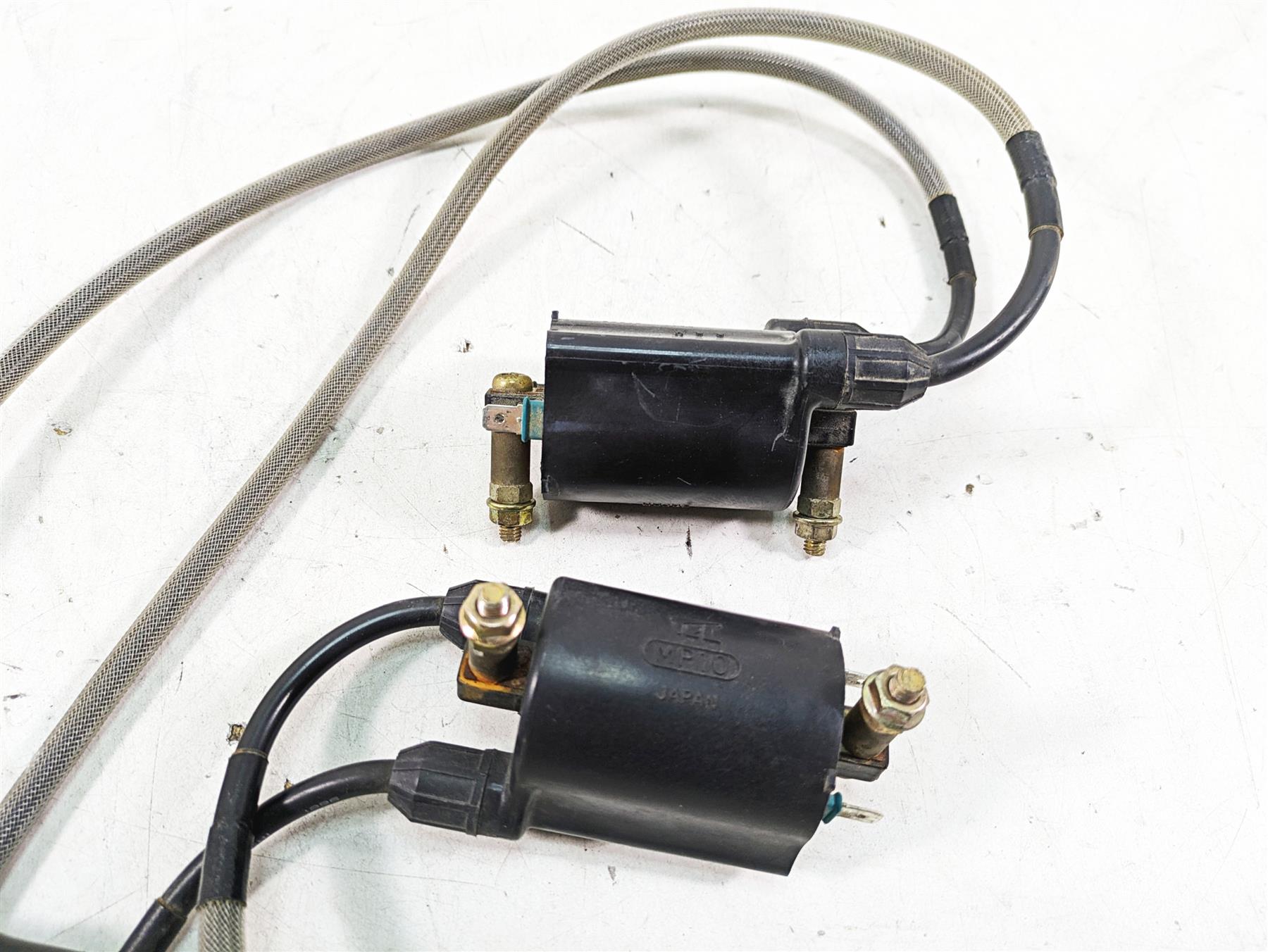 1997 Kawasaki VN1500 Vulcan Ignition Coil Wires Plug Set 21121-1154 21121-1155 {{ shop.shopifyCountryName }} - Mototech271