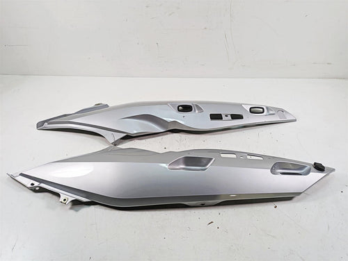 2007 BMW R1200RT K26 Tail Fairing Side Cover Set Titan Silver 46637681573 | Mototech271