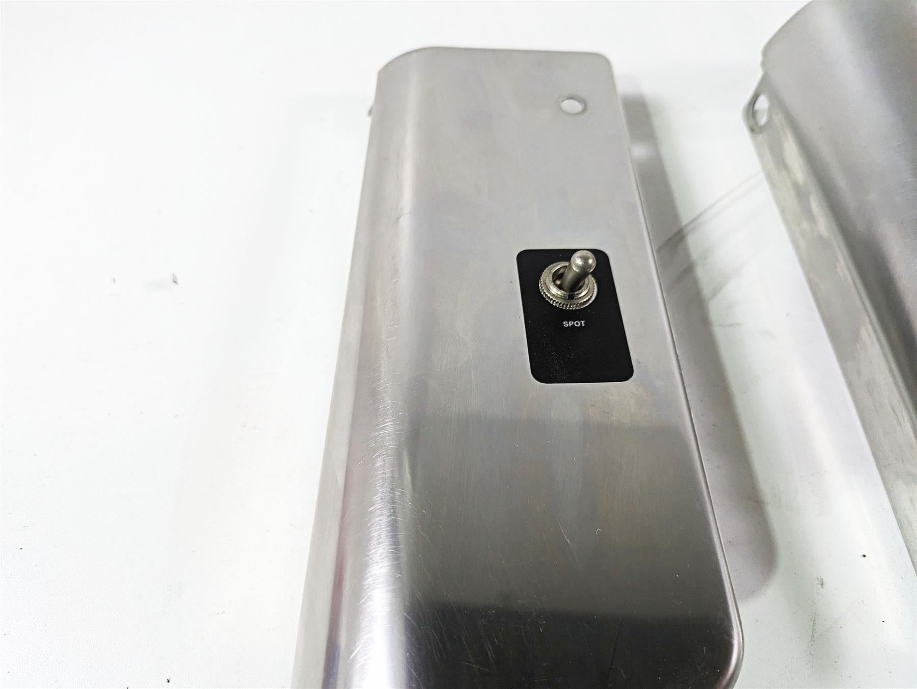 2008 Harley FLSTC Softail Heritage Headlight Head Light Cover Set 67808-86 {{ shop.shopifyCountryName }} - Mototech271