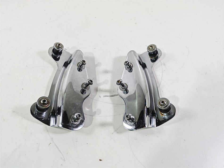 2010 Harley Touring FLHX Street Glide Chrome Quick Release Mount Set 52300353 {{ shop.shopifyCountryName }} - Mototech271