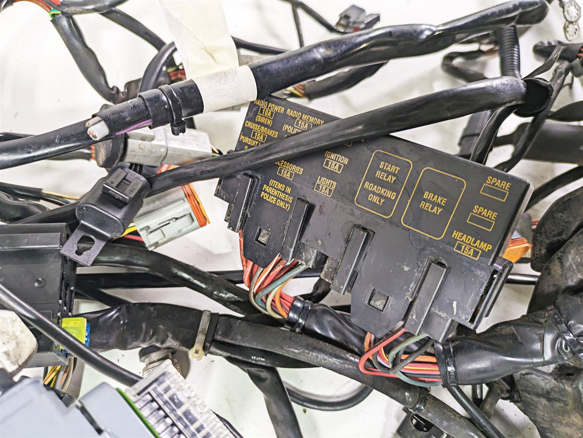 2003 Harley Touring FLHTCUI 100TH E-Glide Main Wiring Loom - For Parts 70985-03 {{ shop.shopifyCountryName }} - Mototech271