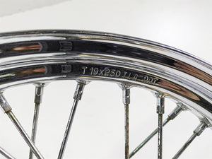 2011 Harley FXDC Dyna Super Glide Front Wheel Rim 19x2.5 0.66mm Runout 43105-08