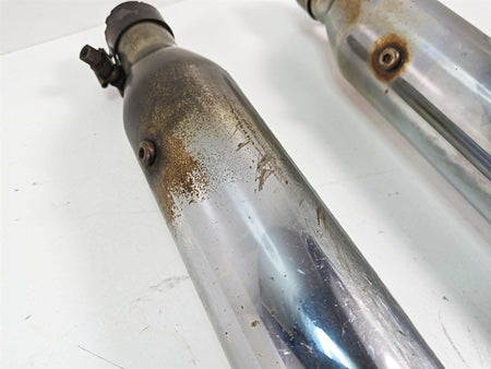 2011 Harley Touring FLHR Road King Aftermarket 3.5" Slash Cut Exhaust Pipe Mufflers {{ shop.shopifyCountryName }} - Mototech271
