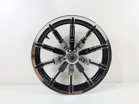 2014 Harley Touring FLHTK Electra Glide Nice Impeller Contrast Front Wheel Rim 17x3 43300386-Mototech271