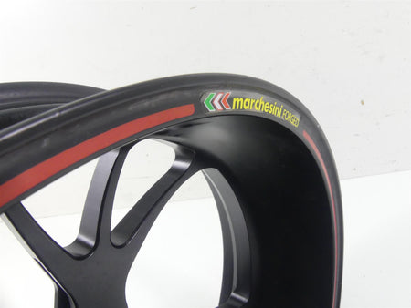 2014 Ducati Hypermotard 821 SP Rear 17x5.5 Marchesini Wheel Rim 50121651AB {{ shop.shopifyCountryName }} - Mototech271