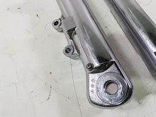 Load image into Gallery viewer, 2003 Harley Softail FXSTDI Deuce 100th Front Fork Lower Chrome Leg Set 46068-00 | Mototech271
