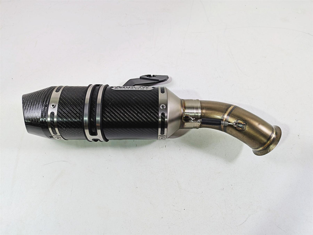 2013 Ducati Hypermotard 821 SP Arrow Exhaust Carbon Slip On Muffler 71806MK {{ shop.shopifyCountryName }} - Mototech271