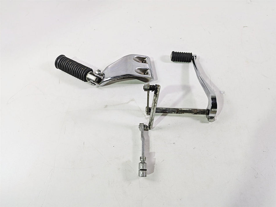 2008 Harley FXDL Dyna Low Rider 105TH Left Rider Mid Footpeg & Shifter 50639-90A {{ shop.shopifyCountryName }} - Mototech271