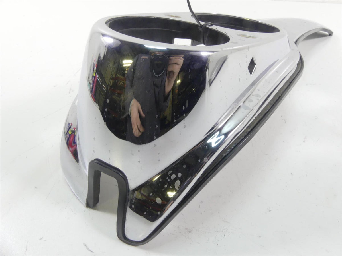 2005 Harley Dyna FXDLI Low Rider Chrome Dual Gauges Tank Cover Panel 61695-05 {{ shop.shopifyCountryName }} - Mototech271