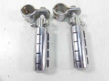 Load image into Gallery viewer, 2006 Harley Touring FLHTCUI Electra Glide Front Chrome Highway Guard Foot Pegs
