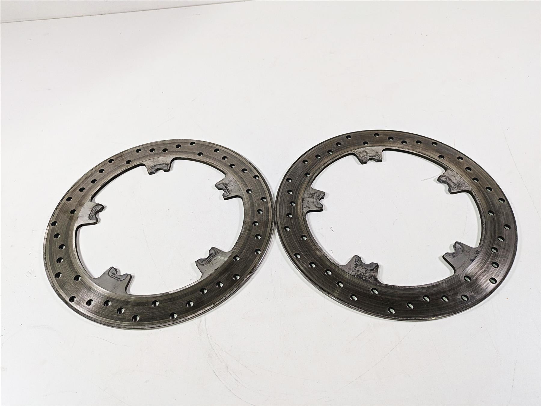 2014 Harley FXDL Dyna Low Rider Front Brake Disc Rotor Set 44553-06 {{ shop.shopifyCountryName }} - Mototech271