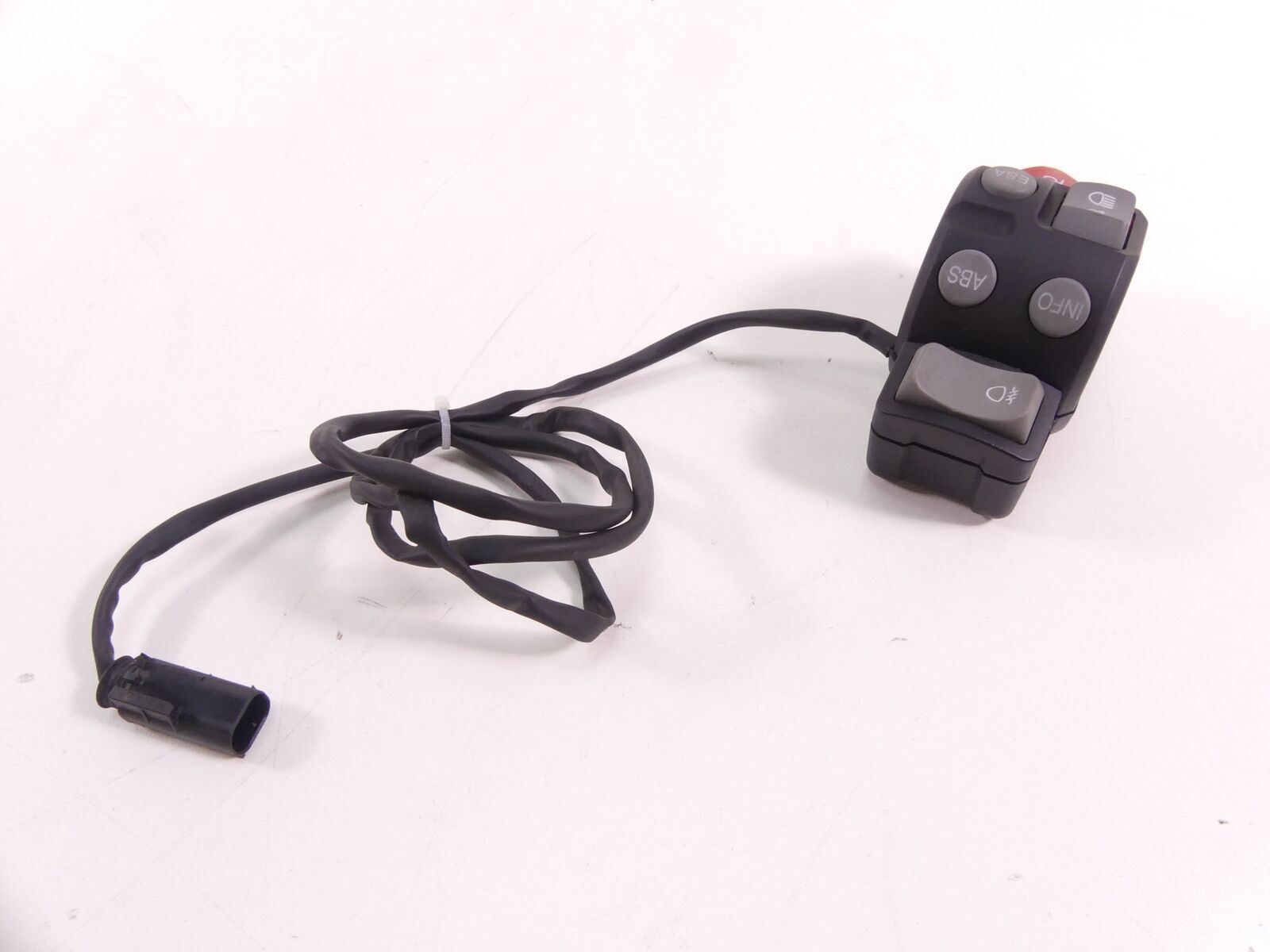 2010 BMW R1200GS Adventure K255 Left Control Switch Esa Fog Lights 61317704625 {{ shop.shopifyCountryName }} - Mototech271