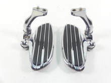 Load image into Gallery viewer, 2009 Harley FLHTCU SE4 CVO E-Glide Rear Chrome Passenger Floorboard Set 50700-04
