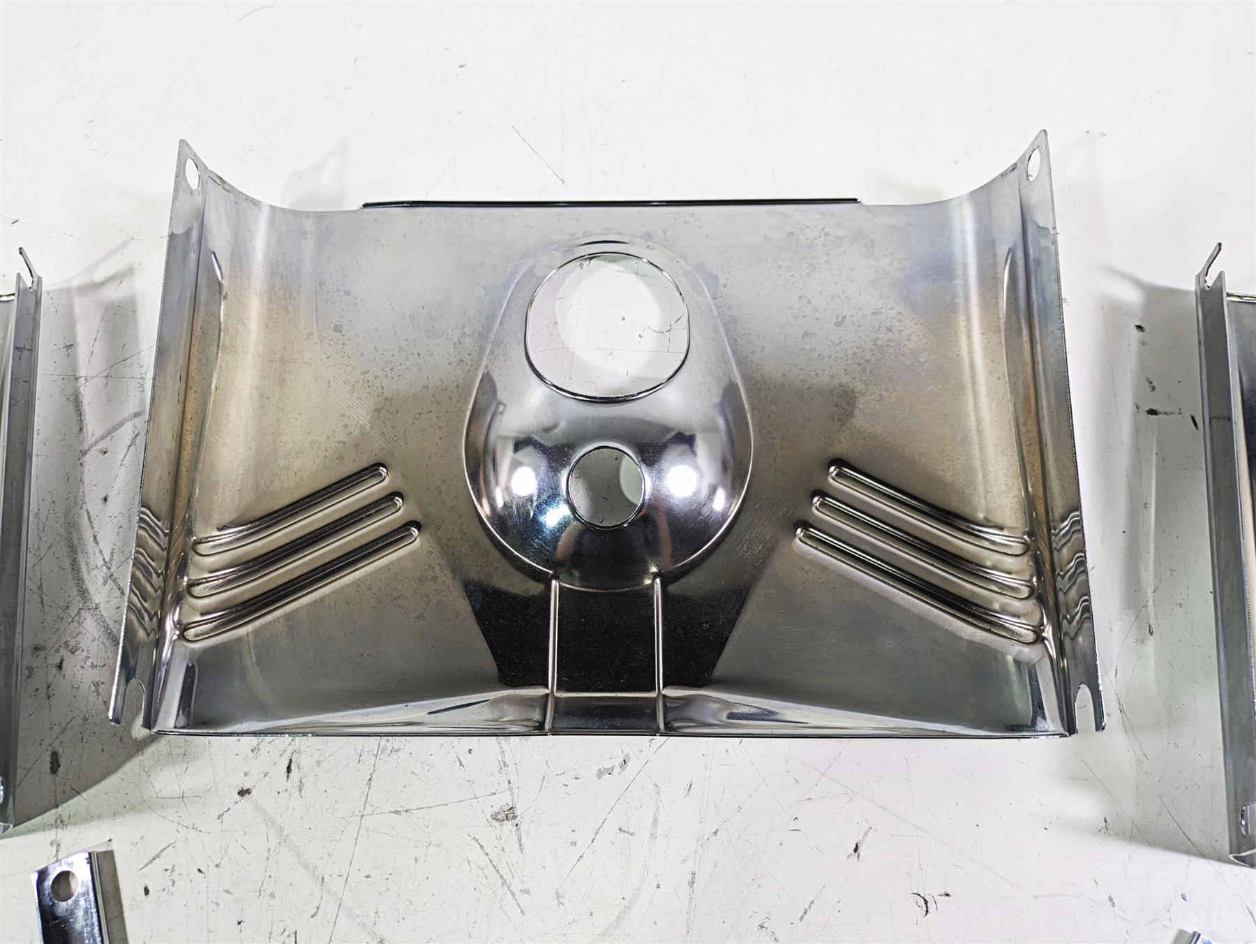 2005 Harley Softail FLSTFSE CVO Fat Boy Headlight Cover Set 67889-91A 67891-99 {{ shop.shopifyCountryName }} - Mototech271