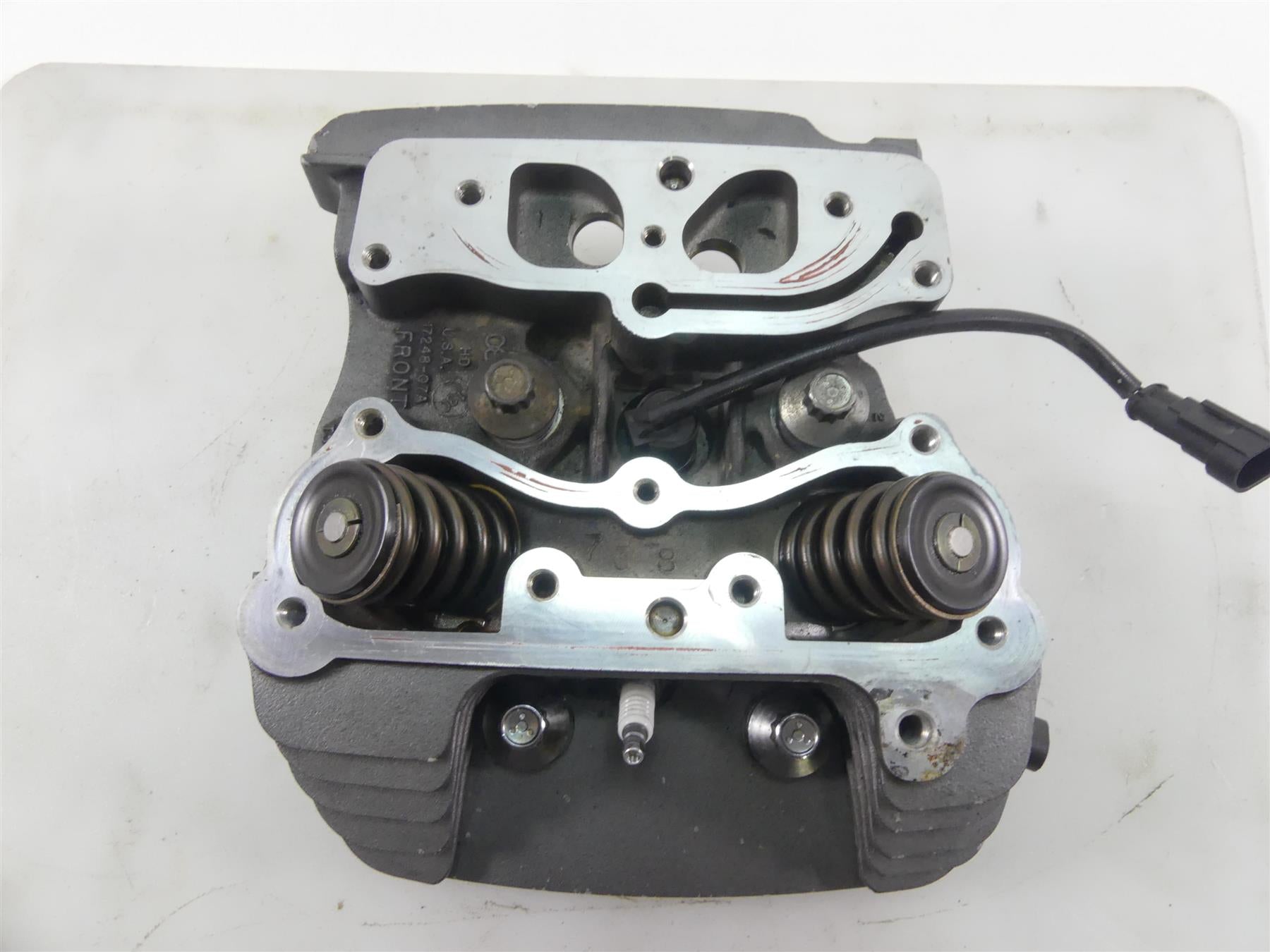2009 Harley Dyna FXDF SE CVO Fat Bob 110 Front Cylinder Head -Read 17328-08A {{ shop.shopifyCountryName }} - Mototech271