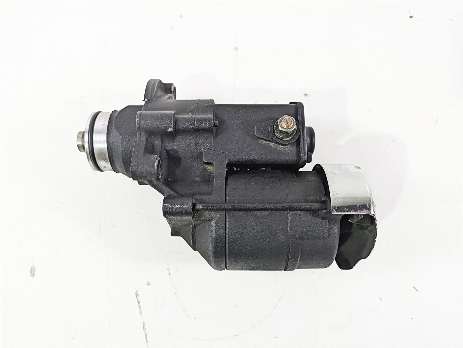 2008 Harley Touring FLHTP Electra Glide Engine Starter Motor + Cover 31618-06A {{ shop.shopifyCountryName }} - Mototech271