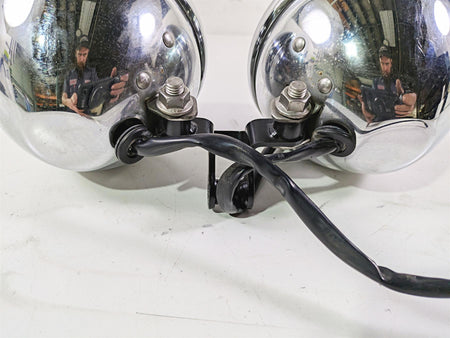 2006 Triumph Rocket 3 Headlight Head Light Lamp & Mounts T2700634 T2701000 {{ shop.shopifyCountryName }} - Mototech271
