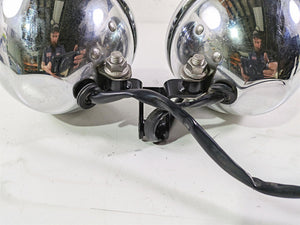 2006 Triumph Rocket 3 Headlight Head Light Lamp & Mounts T2700634 T2701000 | Mototech271
