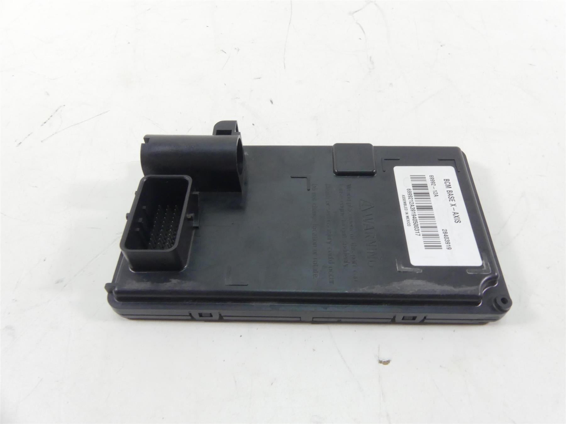 2014 Harley Dyna FXDF Fat Bob Bcm Body Control Module Base X-Axis 69992-12A | Mototech271