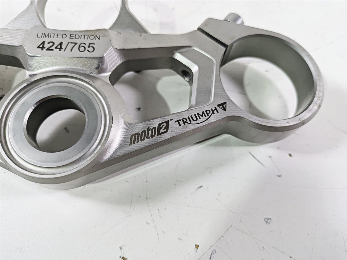 2020 Triumph Daytona 765 Moto2 Upper Triple Tree LIMITED # 424 50mm T2049790 {{ shop.shopifyCountryName }} - Mototech271