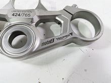 Load image into Gallery viewer, 2020 Triumph Daytona 765 Moto2 Upper Triple Tree LIMITED # 424 50mm T2049790 | Mototech271
