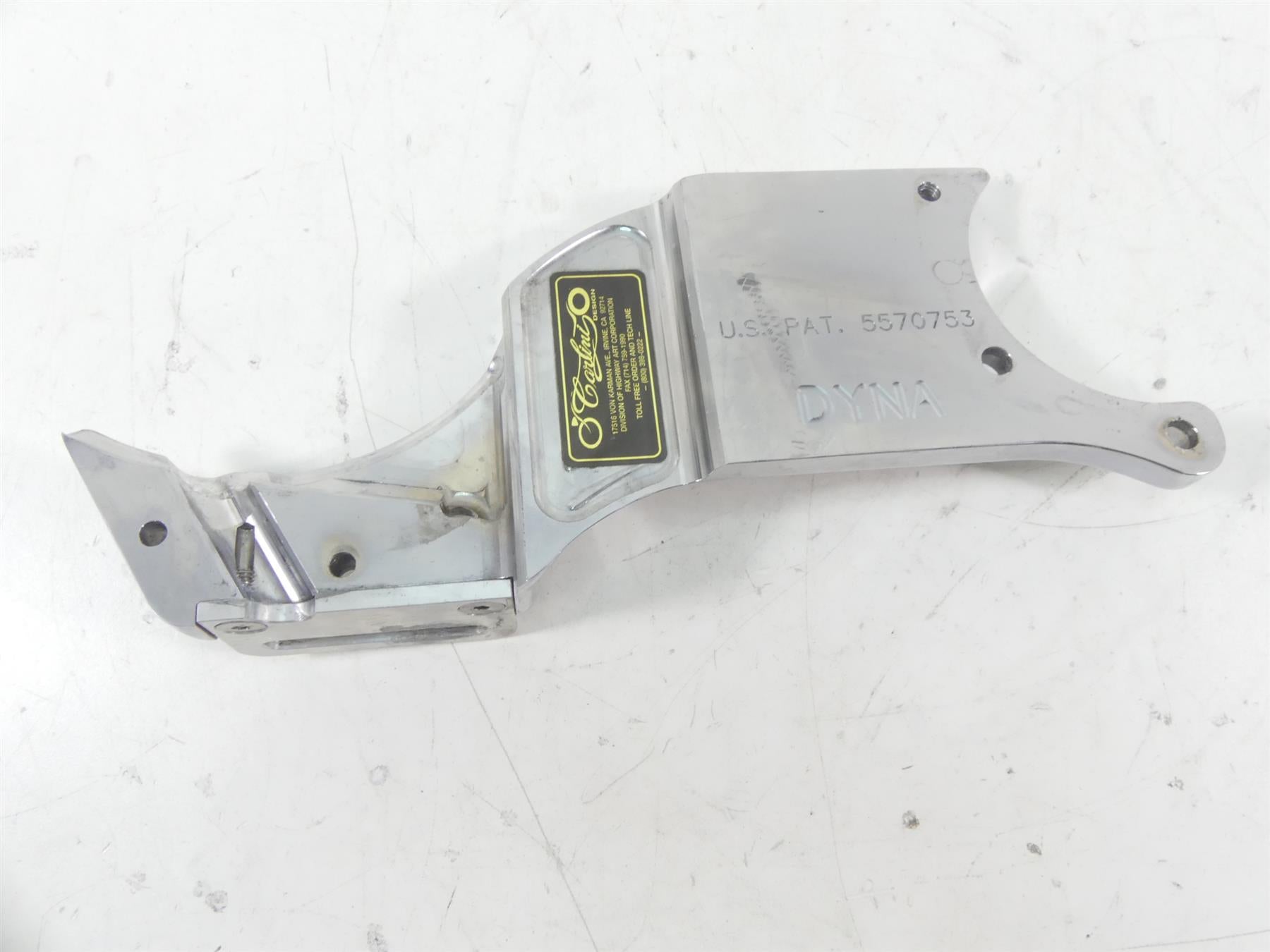 1995 Harley Dyna FXDL Low Rider Carlini Chrome Torque Arm 5570753 {{ shop.shopifyCountryName }} - Mototech271