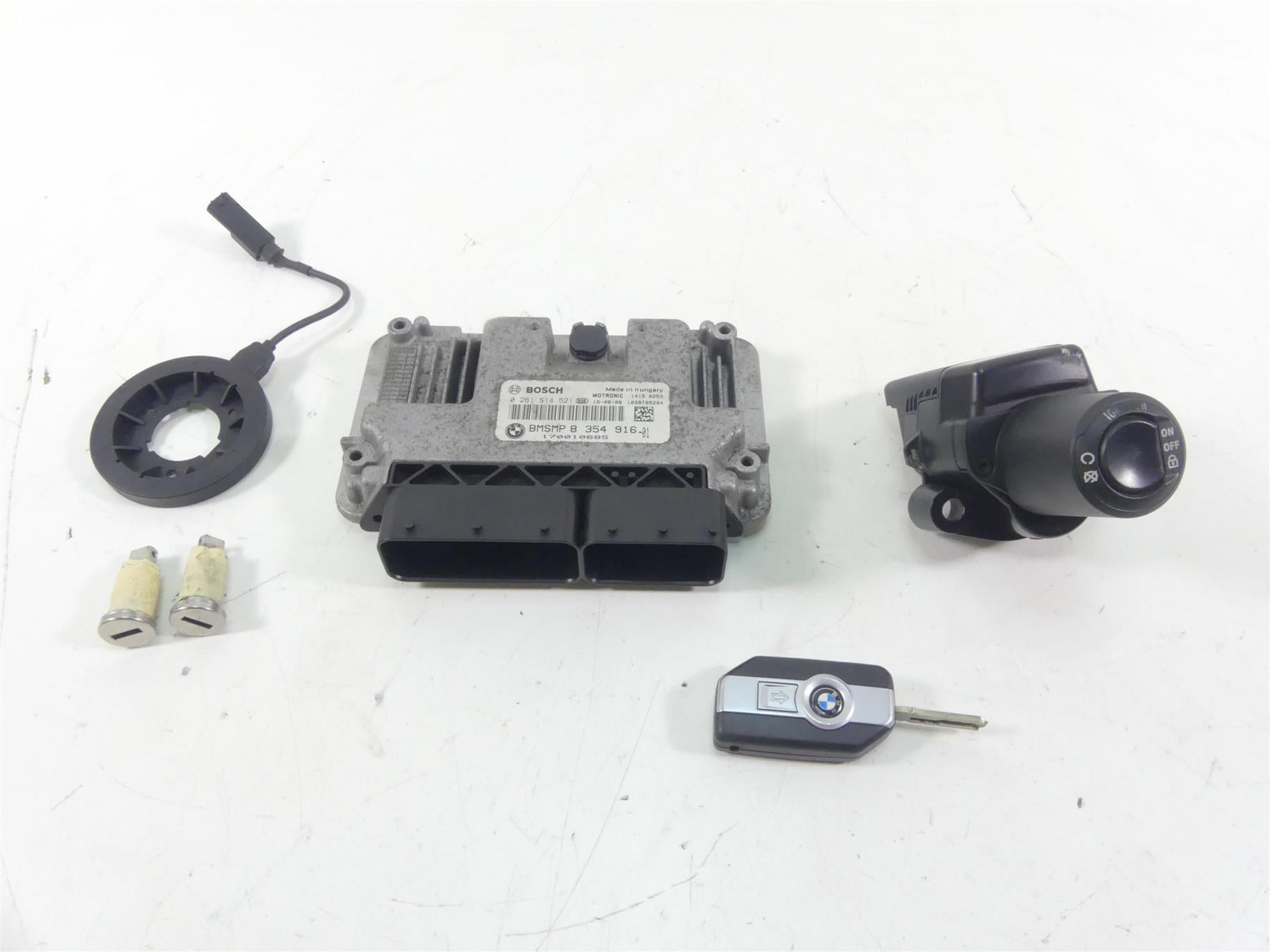 2017 BMW R1200GS GSW K50 Handsfree Cdi Ignition Switch Key Lock Set 13618354916