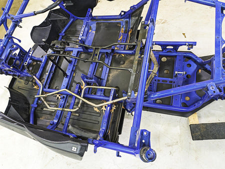 2018 Yamaha YXZ1000R EPS SS Straight Main Frame Chassis With Oklahoma Salvage Title - 2HC-F1110-50-00 {{ shop.shopifyCountryName }} - Mototech271
